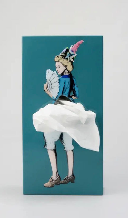 Flying Skirt Tissue Box