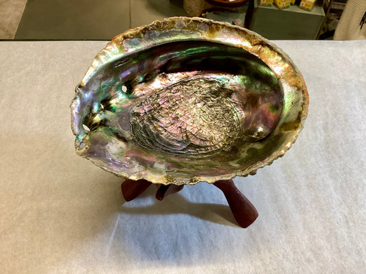 Abalone Shell Bowls (Large) with Stand