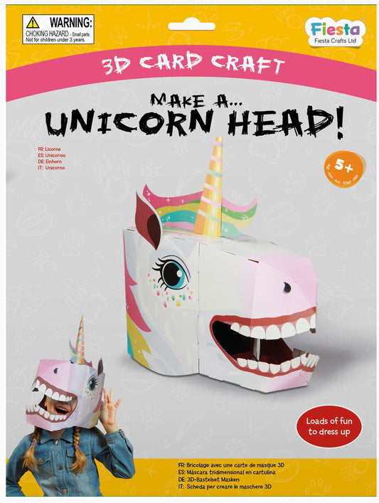 Unicorn 3D Card Craft Kit