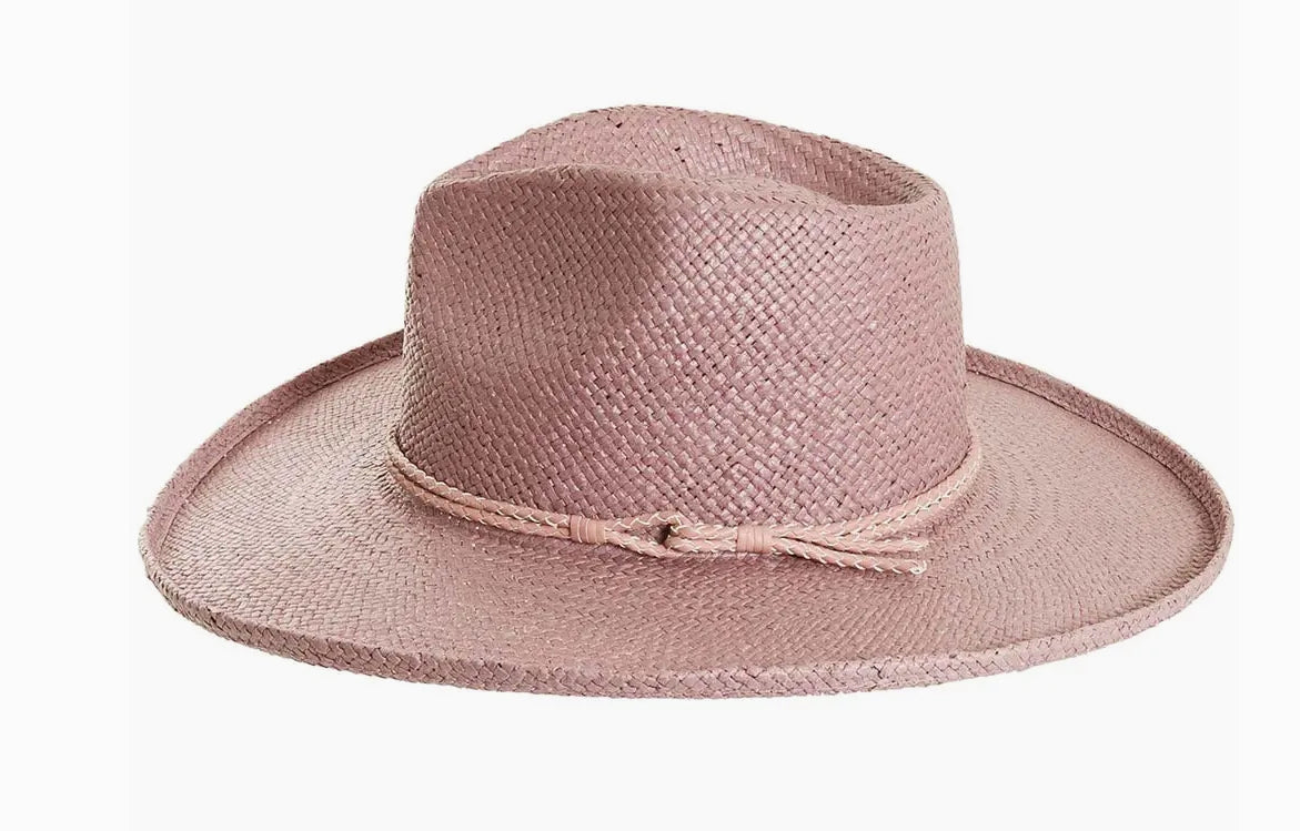 Bailey - Straw Sun Hat- Blush