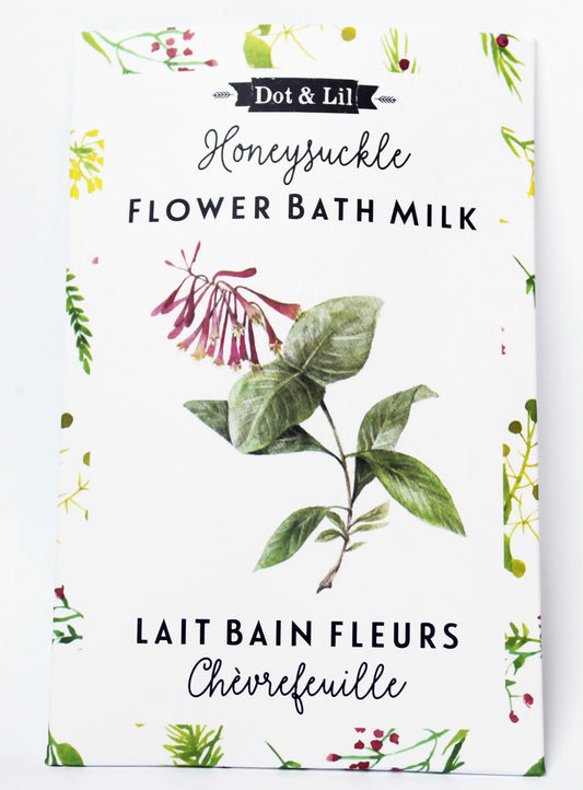 Honeysuckle Flower Bath Milk Sachet